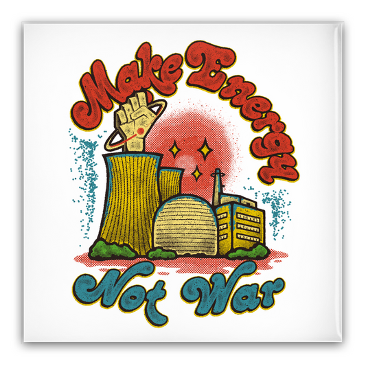 Make Energy Not War Pin