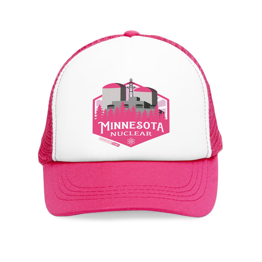 Minnesota Nuclear Trucker Hat Pink