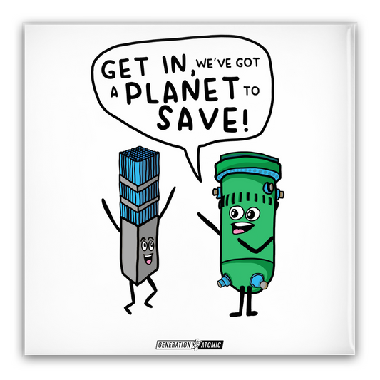 Get in We've Got a Planet to Save Pin