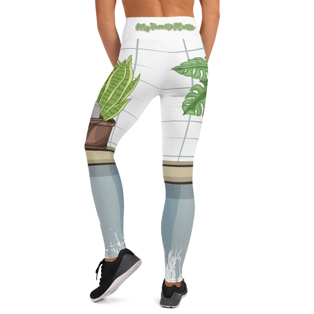 My Favorite Plant Yoga Leggings