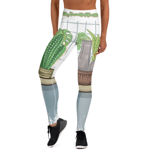 My Favorite Plant Yoga Leggings