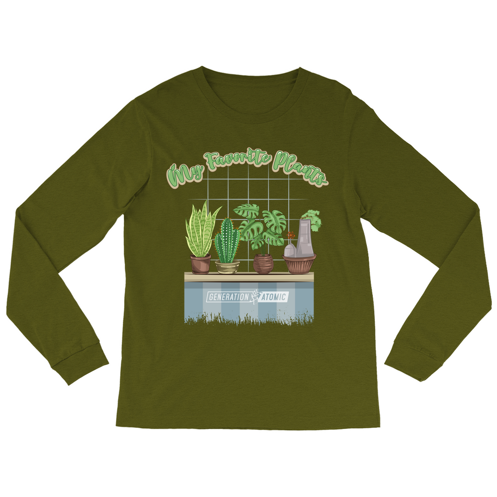 My Favorite Plants Long Sleeve Shirts