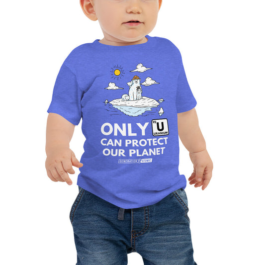Only U Can Save Our Planet Baby Short Sleeve Tee