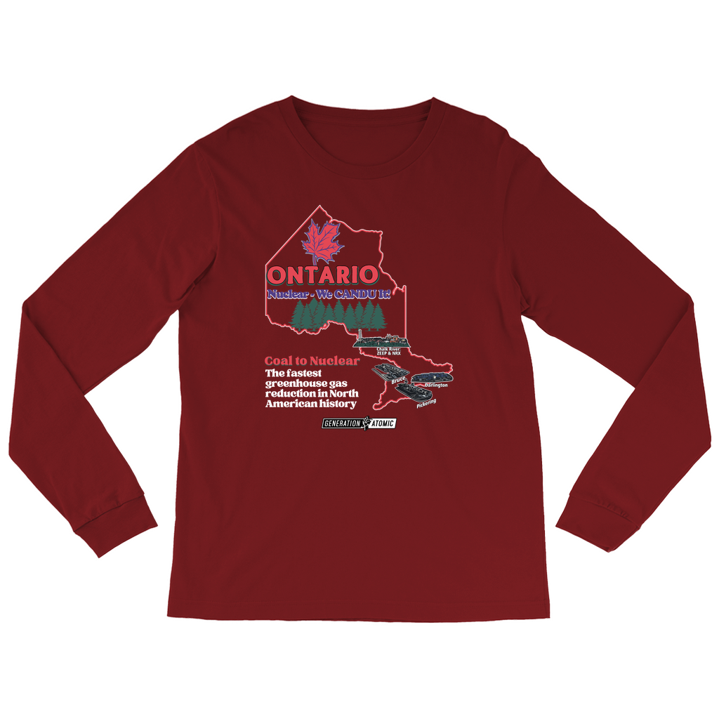 Ontario Nuclear We CANDU It Long Sleeve Shirt