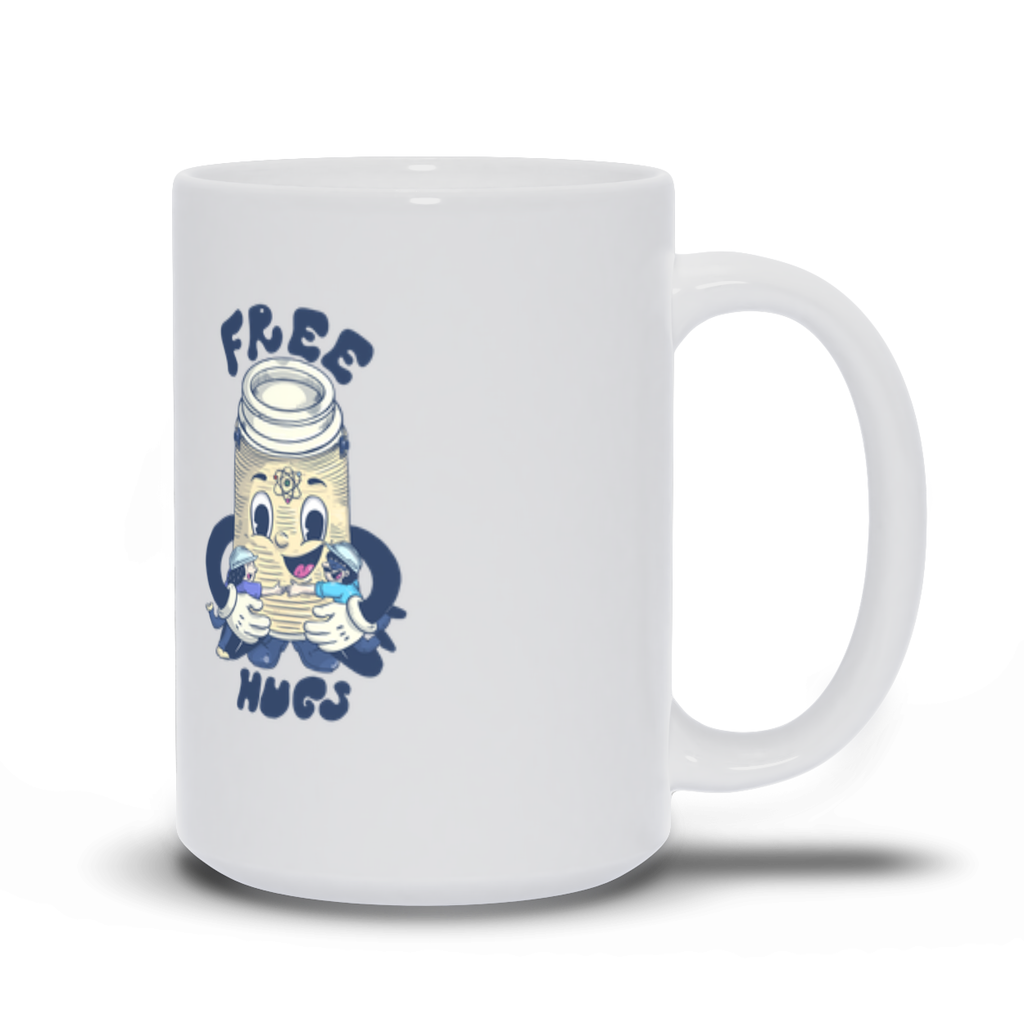 Free Hugs Nuclear Waste Mug