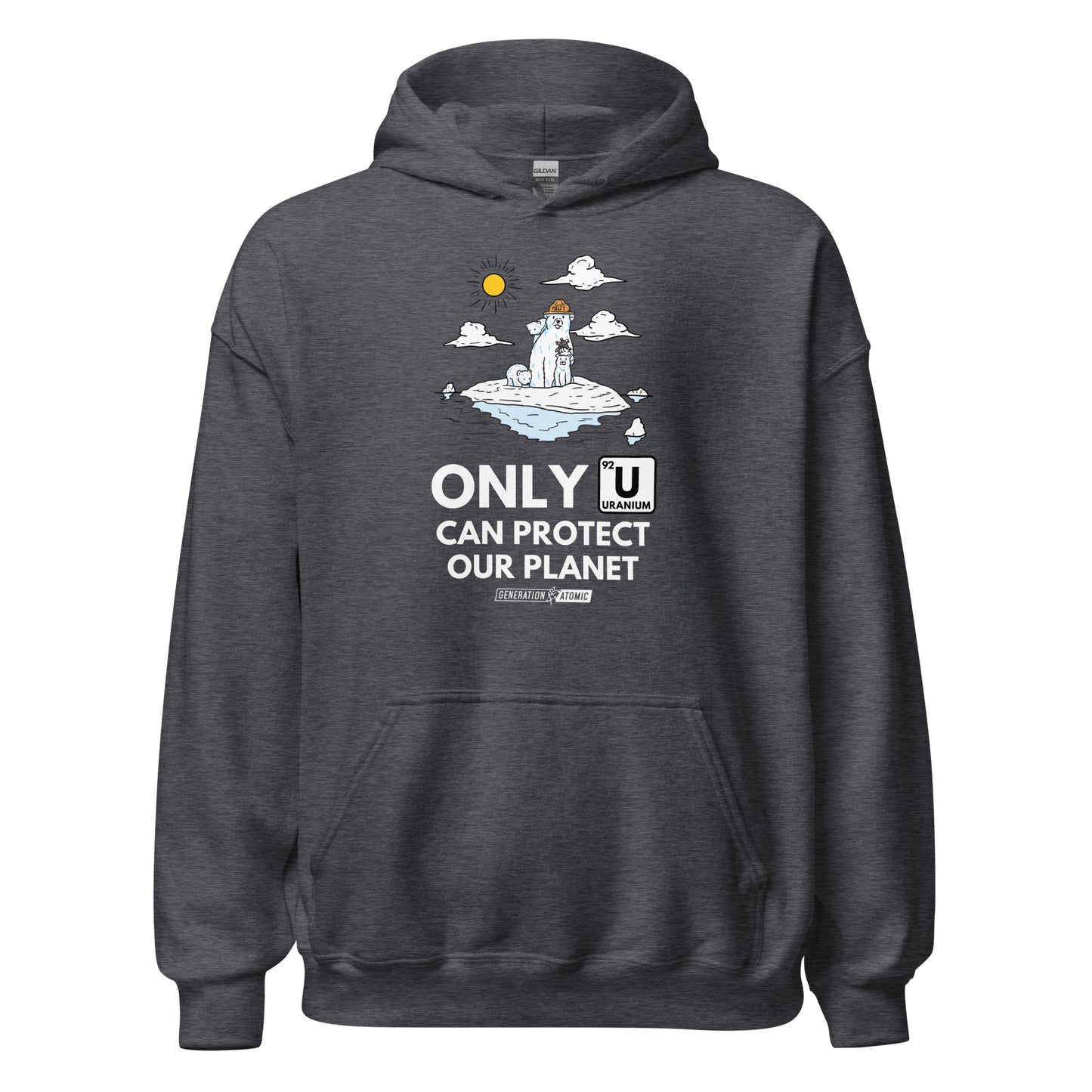 Melty- Only U can protect our planet hoodie