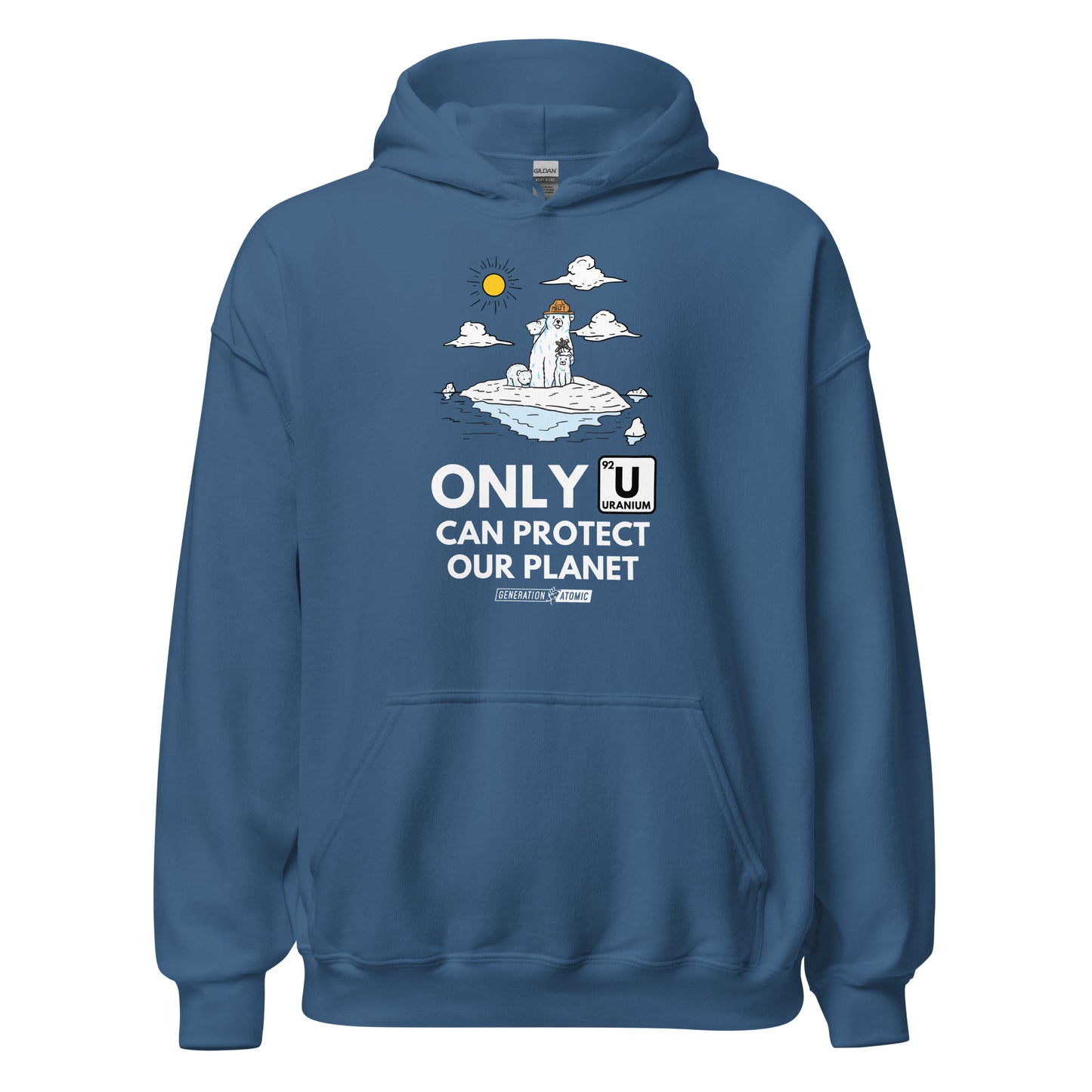 Melty- Only U can protect our planet hoodie