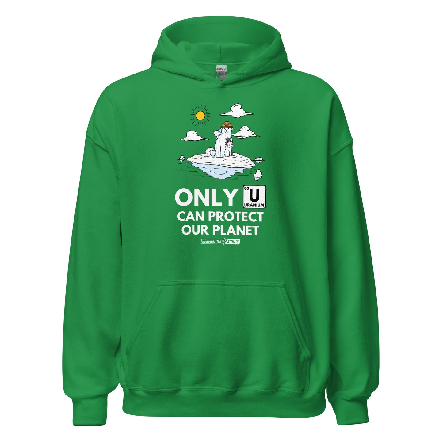 Melty- Only U can protect our planet hoodie