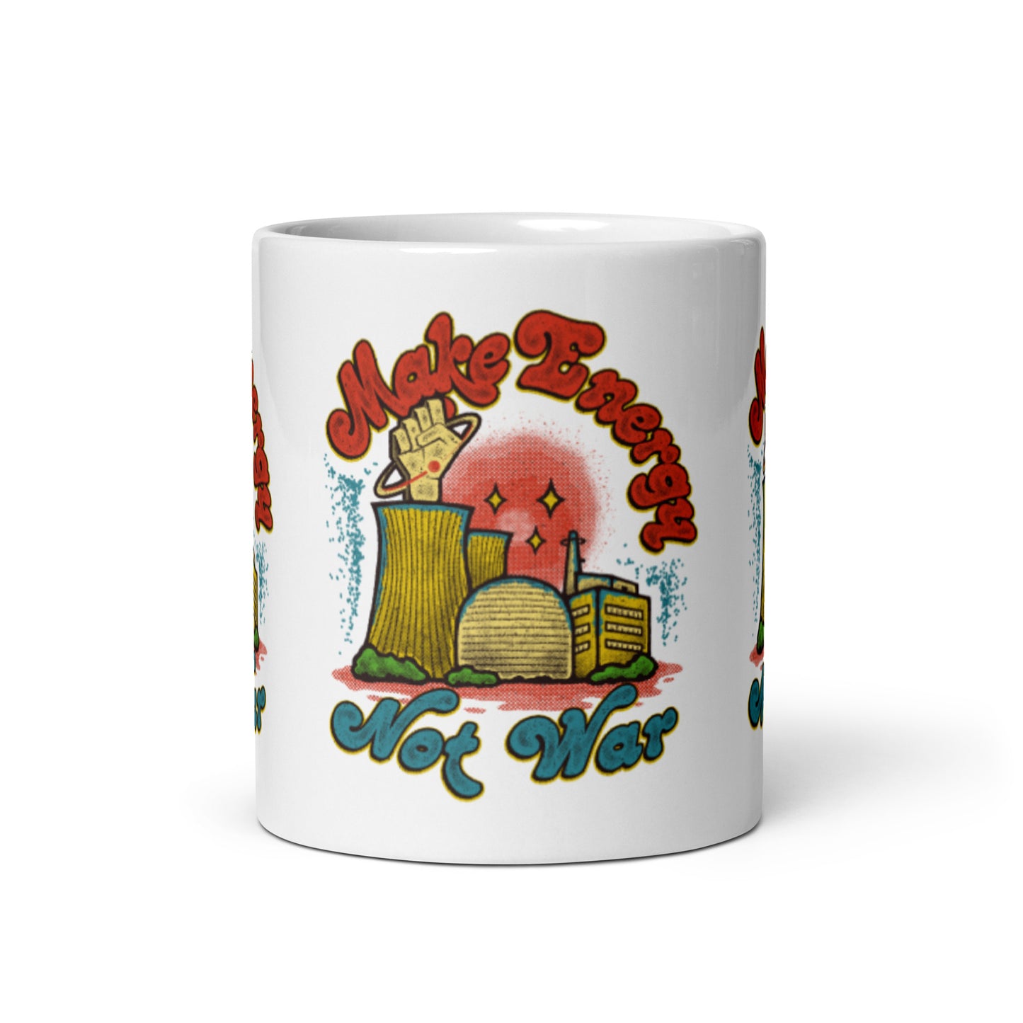 Make Energy Not War Mug