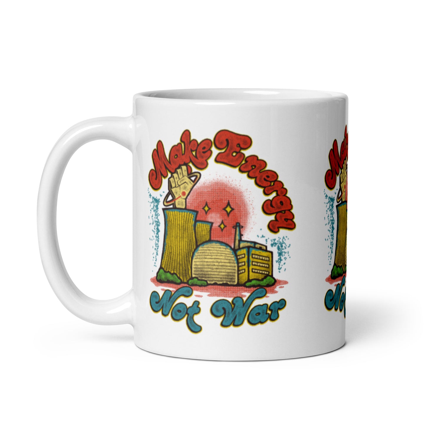 Make Energy Not War Mug