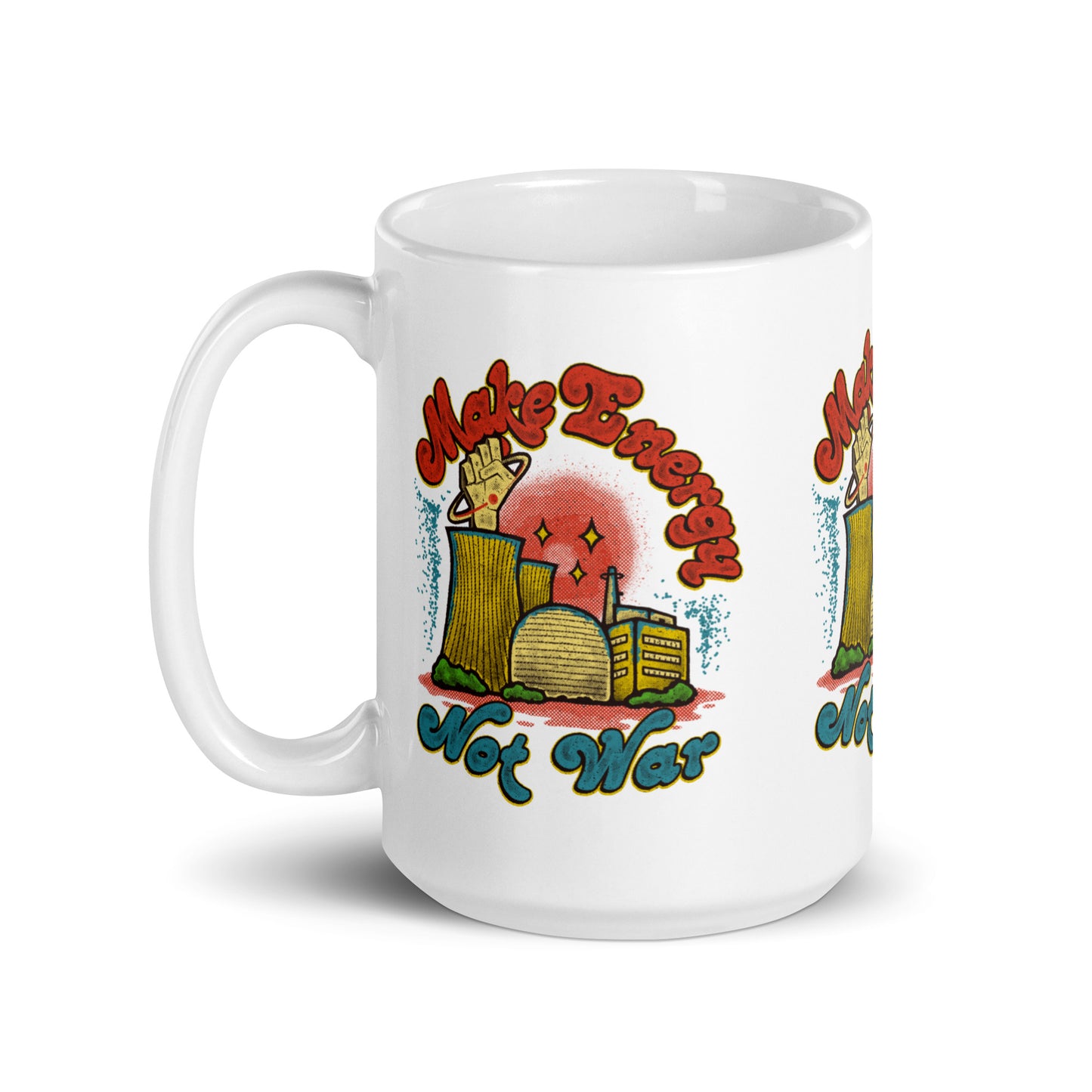 Make Energy Not War Mug