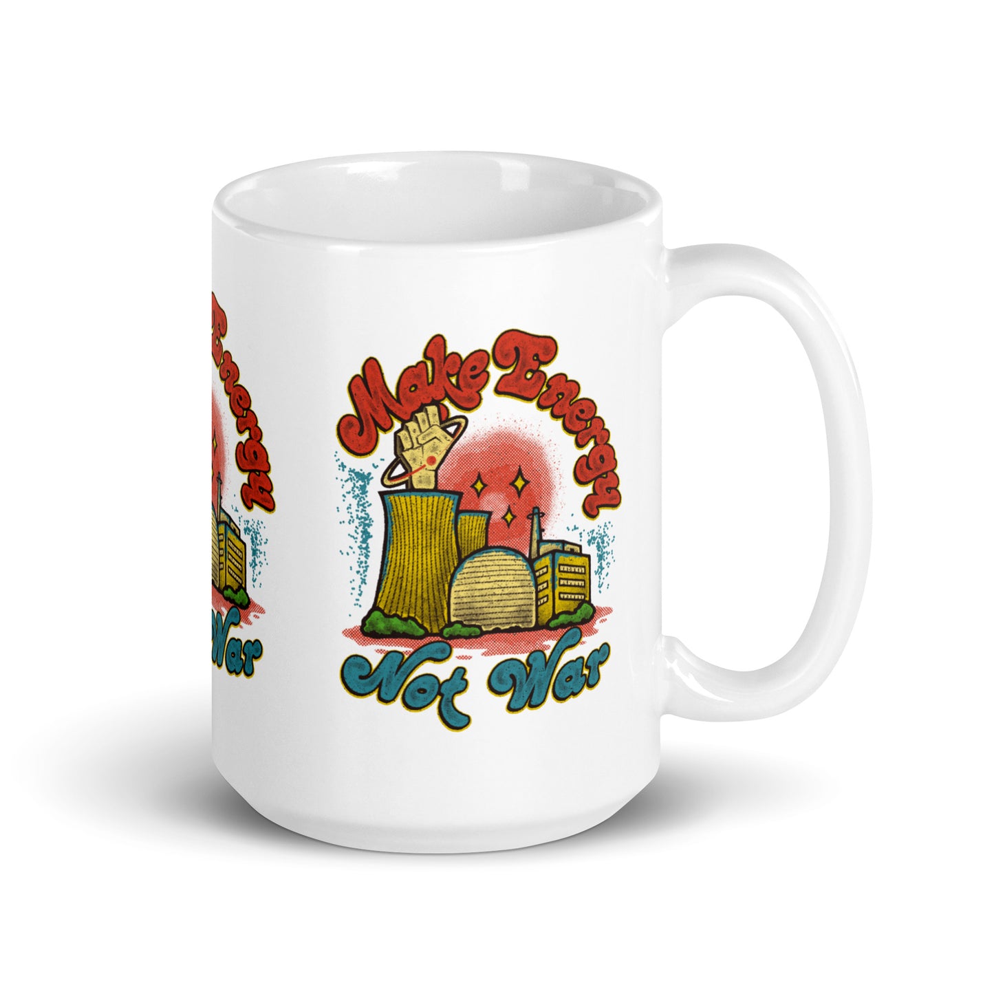 Make Energy Not War Mug