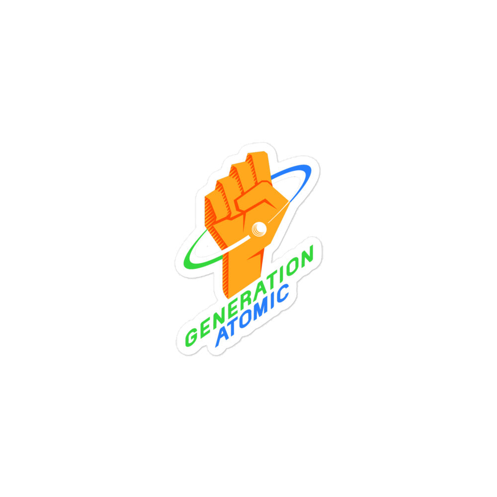 Generation Atomic - Bubble-free stickers
