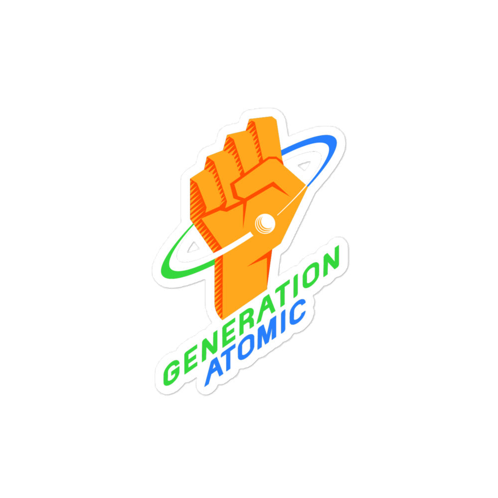 Generation Atomic - Bubble-free stickers