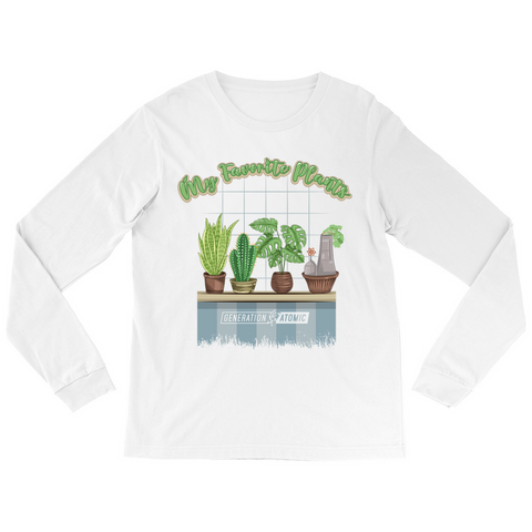 My Favorite Plants Long Sleeve Shirts