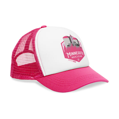 Minnesota Nuclear Trucker Hat Pink