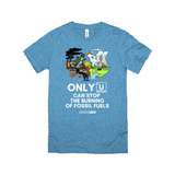 Melty vs. Fossil Fuels - Tri-blend T-shirt