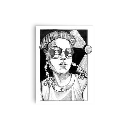 Atomic girl: Ioanna Poster