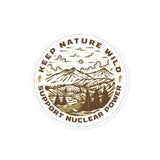Keep Nature Wild Bubble-free sticker