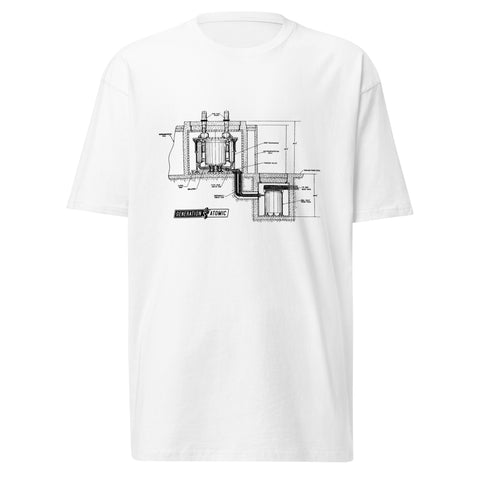 Molten Salt Reactor Diagram - Short-Sleeve Unisex T-Shirt
