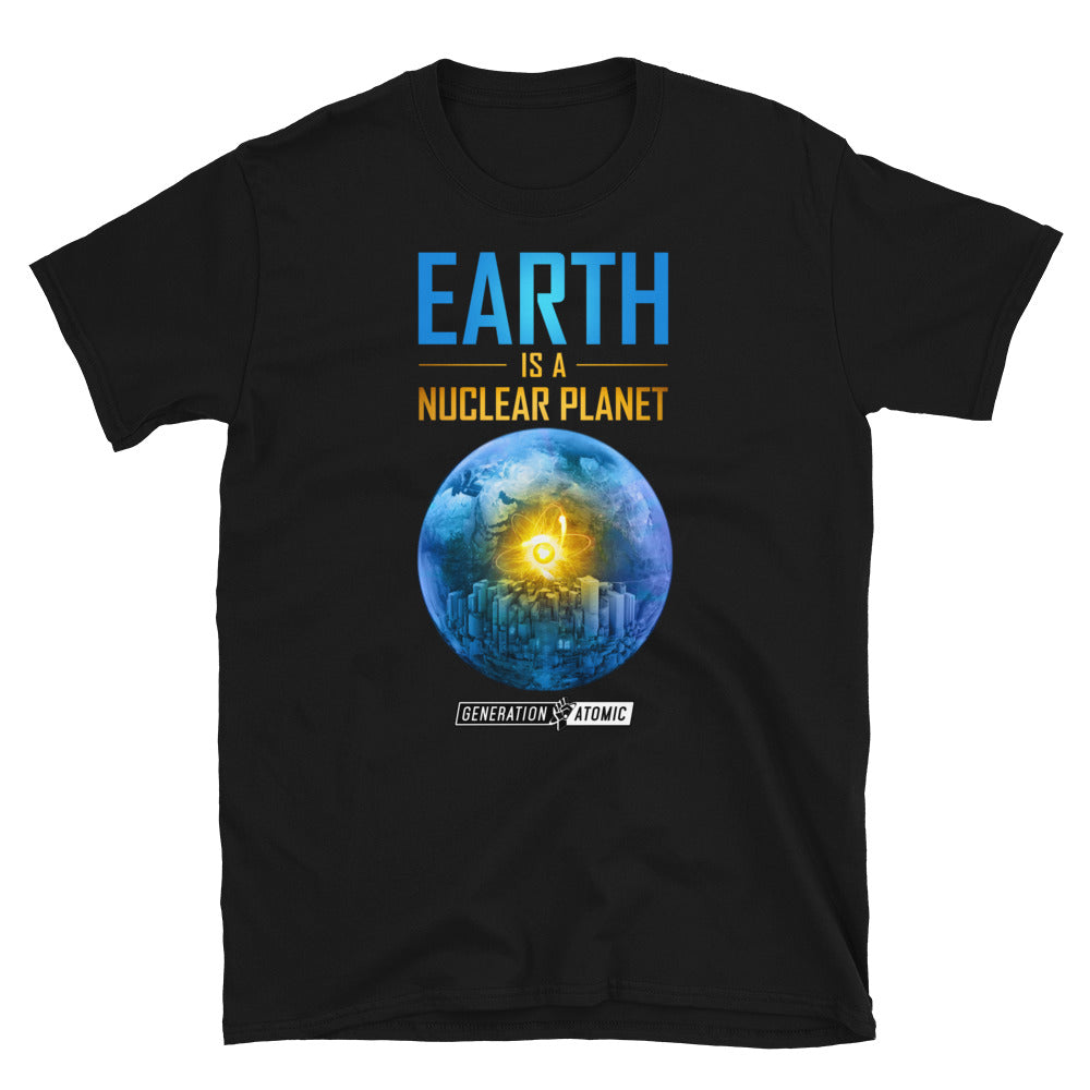 Planet Earth Globe Stylized T-Shirt Planet Earth Globe Stylized T-Shirt