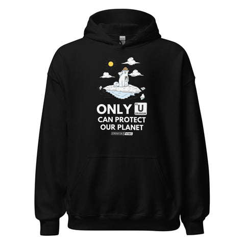 Melty- Only U can protect our planet hoodie