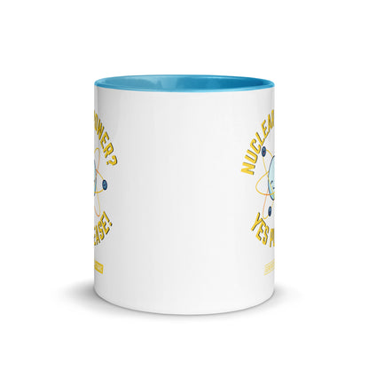 "Nuclear Power? Yes Please Accent  Mug | Nuclear Energy Coffee Cup