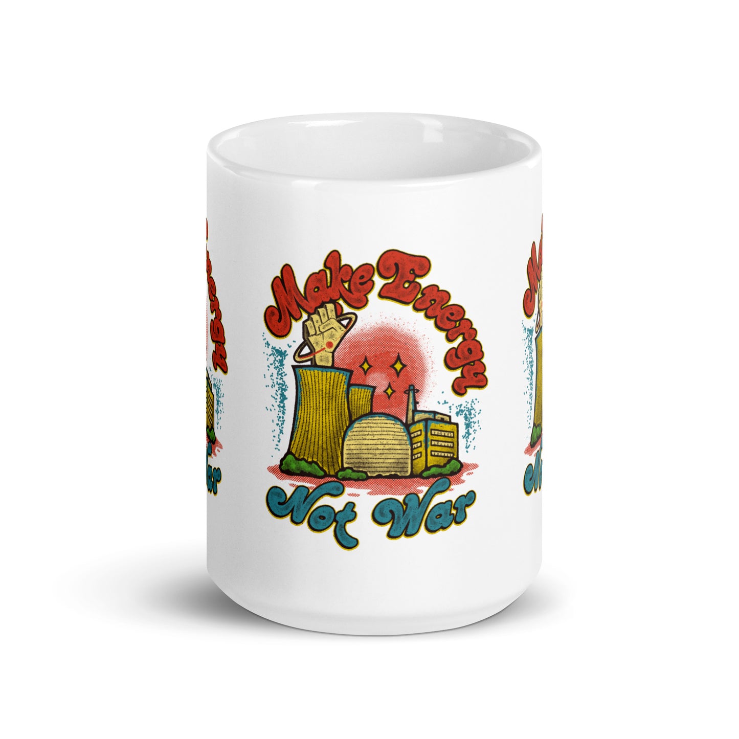 Make Energy Not War Mug