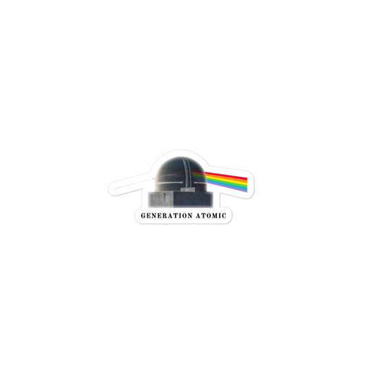 Generation Atomic's Dark Side of The Atom Bubble-free sticker