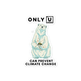 Melty The Bear Bubble-Free Stickers