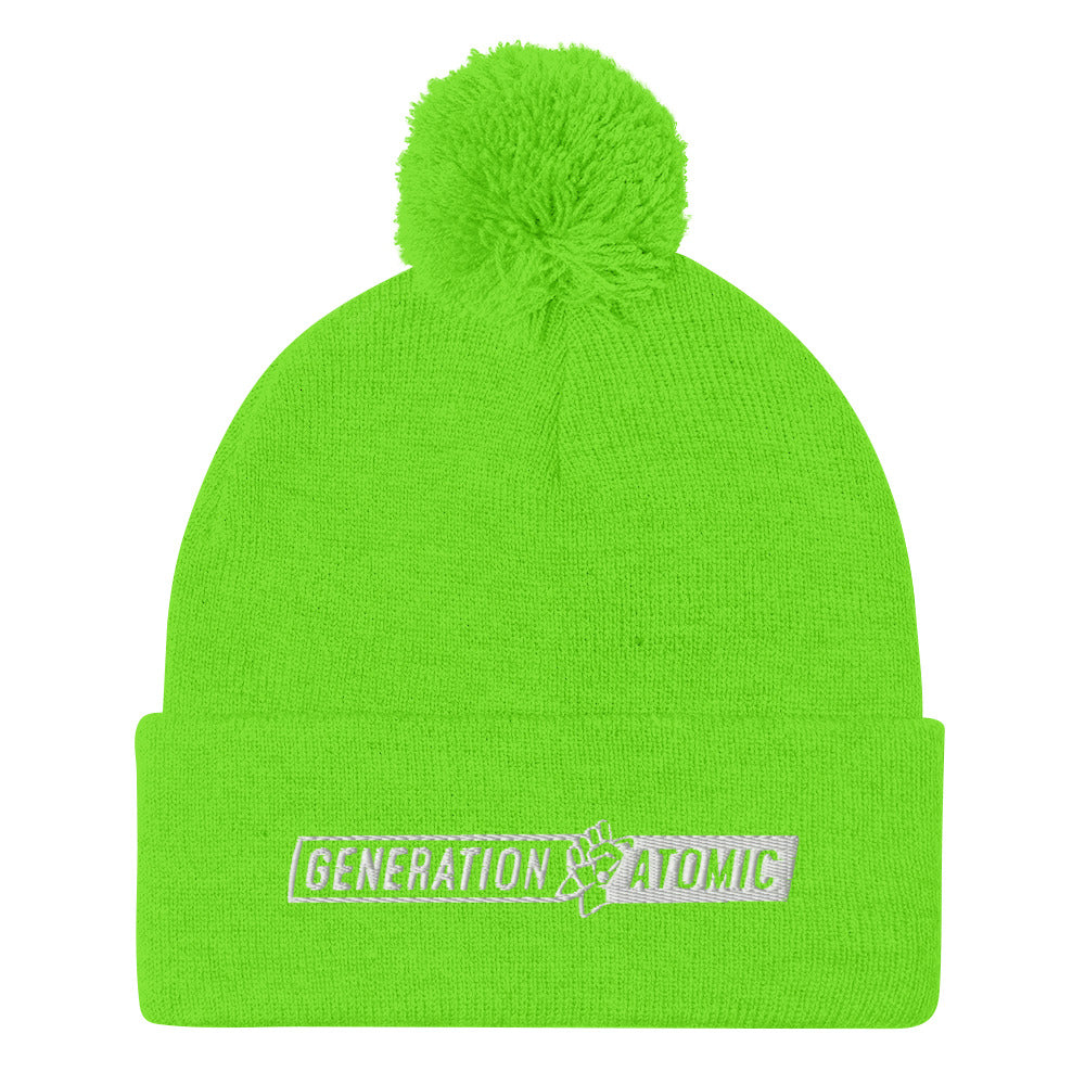 Generation Atomic Pom-Pom Beanie