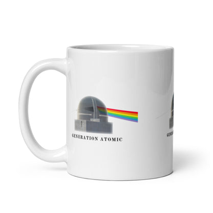 Generation Atomic's Dark Side of the Atom White Glossy Mug